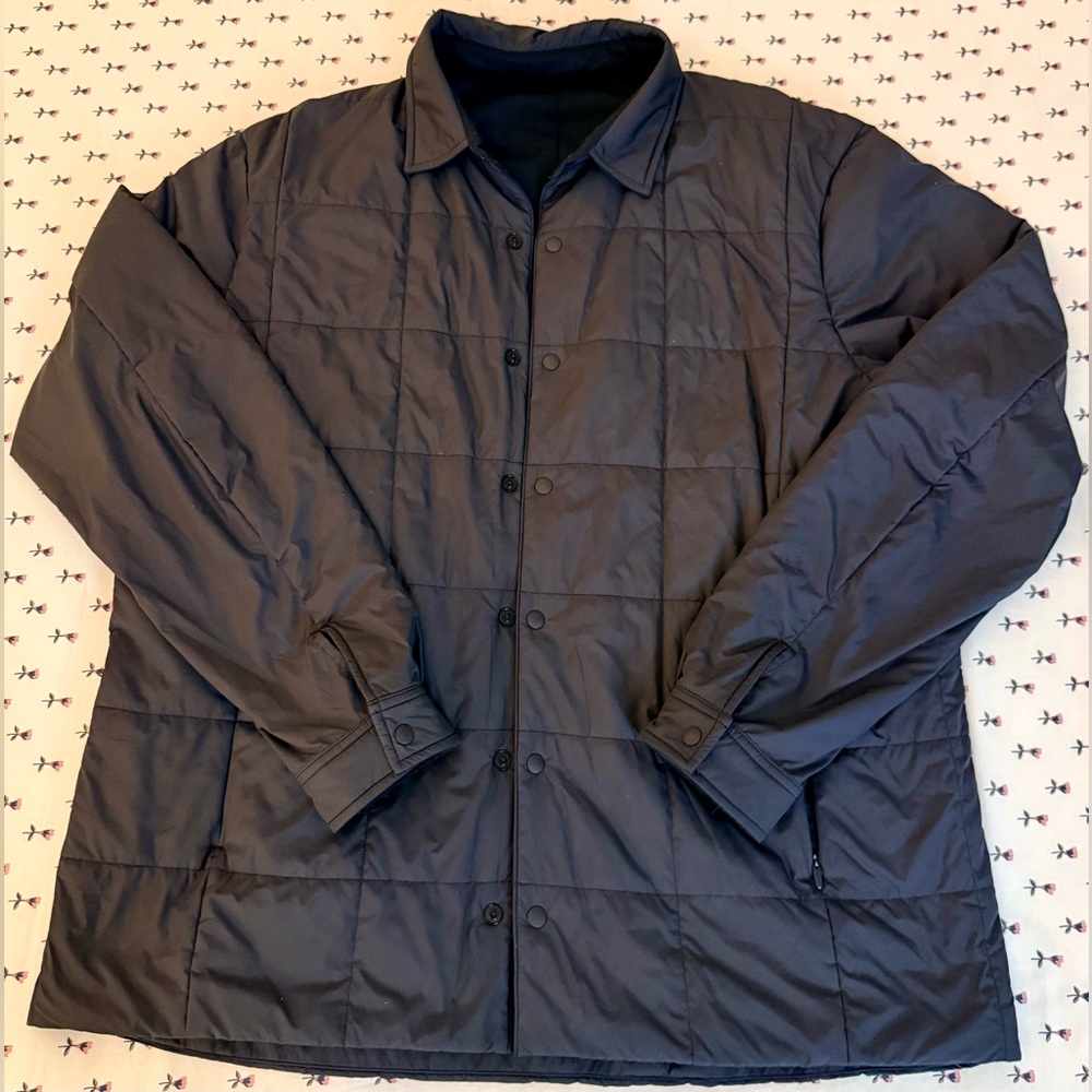 Lululemon About Face Reversible Shacket Jacket Bl… - image 1